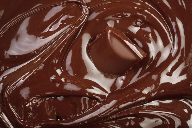 Salsa de chocolate keto sin azúcar, suave y brillante